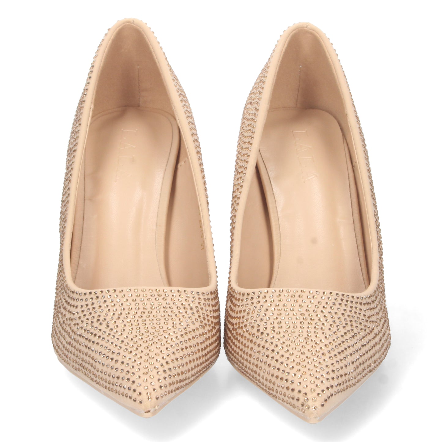 Zapatos de Tacón Fino con Strass para Mujer