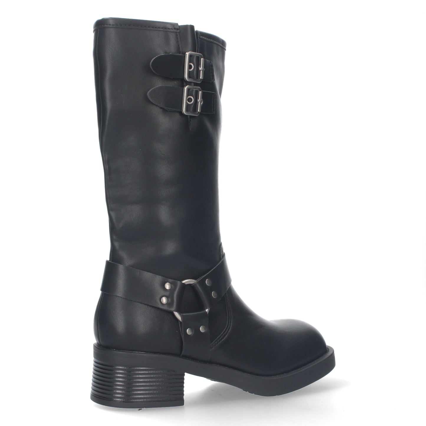 Bota Motera para Mujer con Tacón Bajo