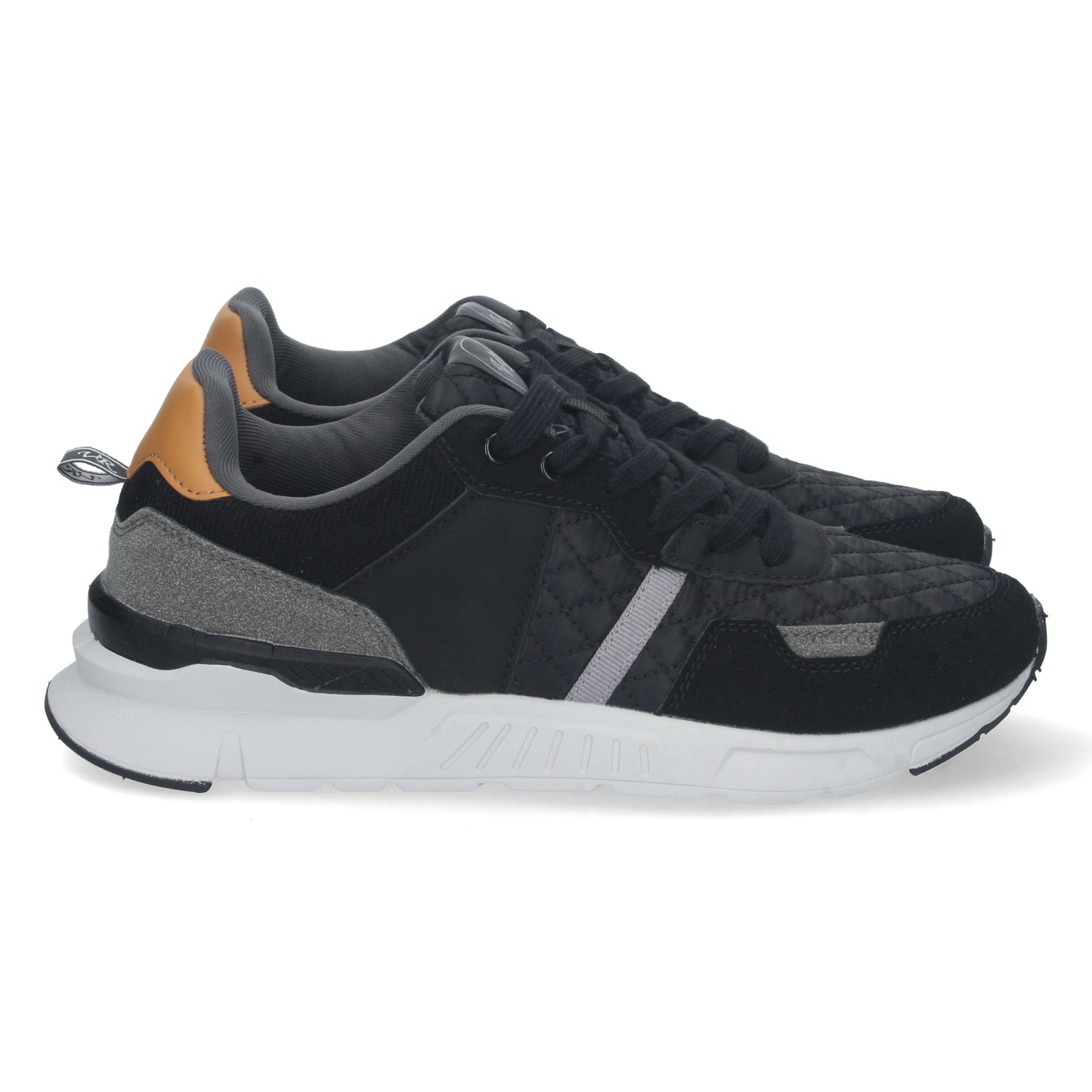 Zapatilla Plana para Hombre con Estampado a Cuadros VRE2-022