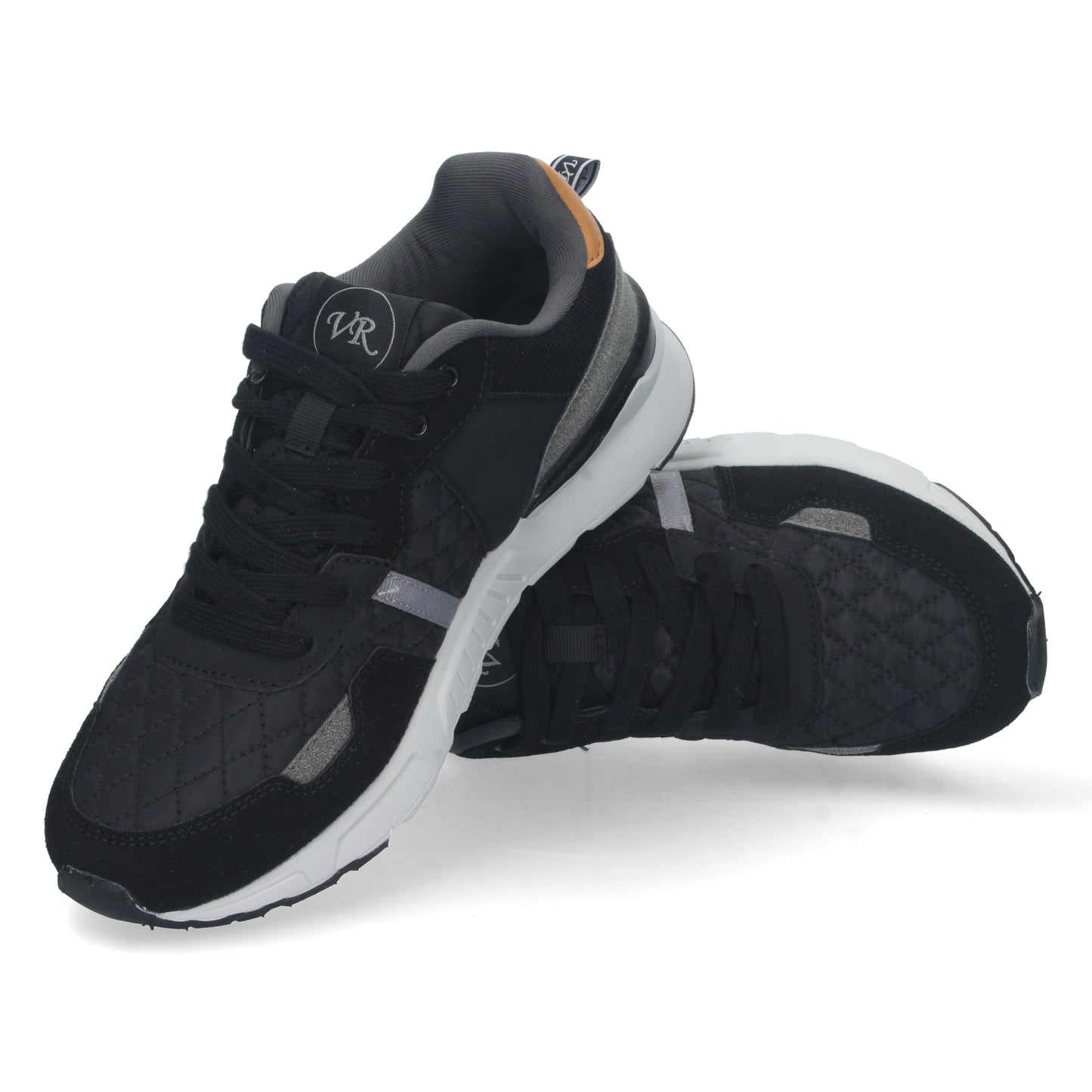 Zapatilla Plana para Hombre con Estampado a Cuadros VRE2-022