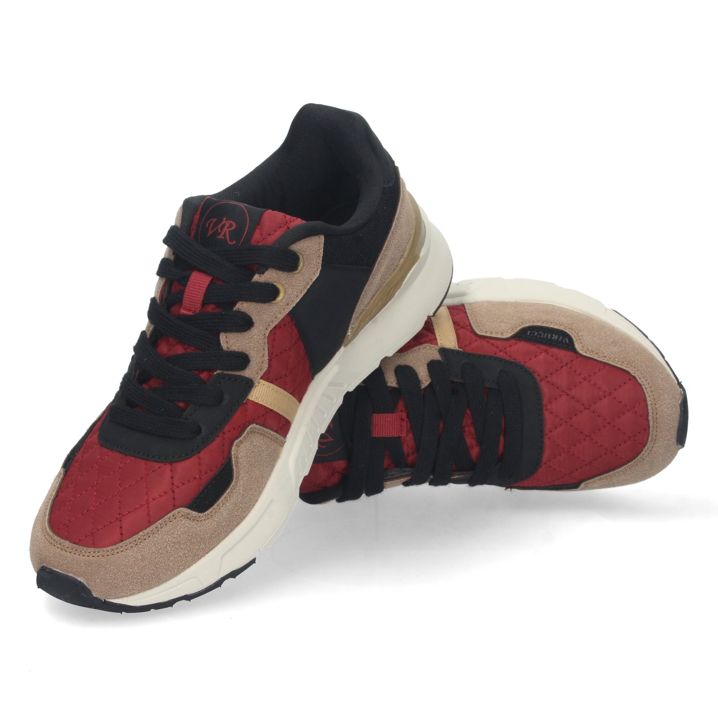 Zapatilla Plana para Hombre con Estampado a Cuadros VRE2-022