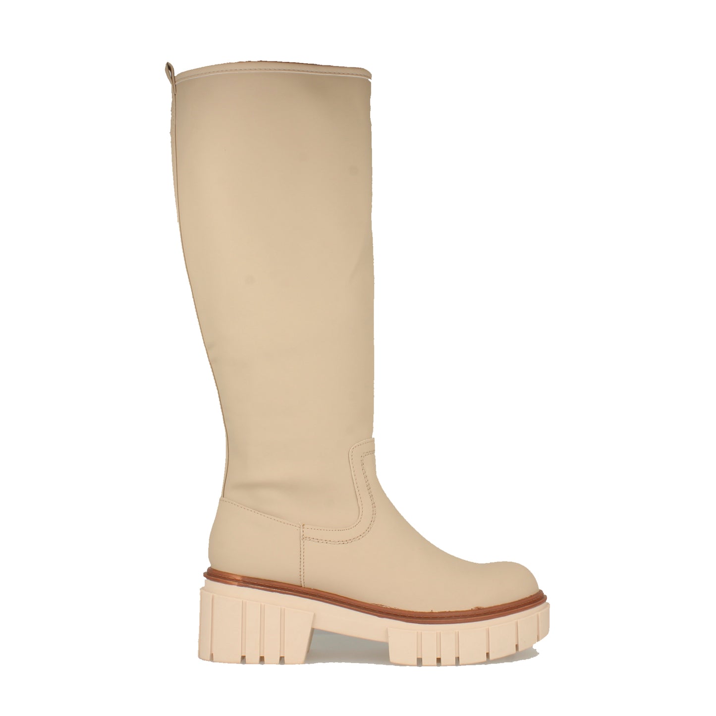 Bota de Agua para Mujer con Plataforma y Cremallera