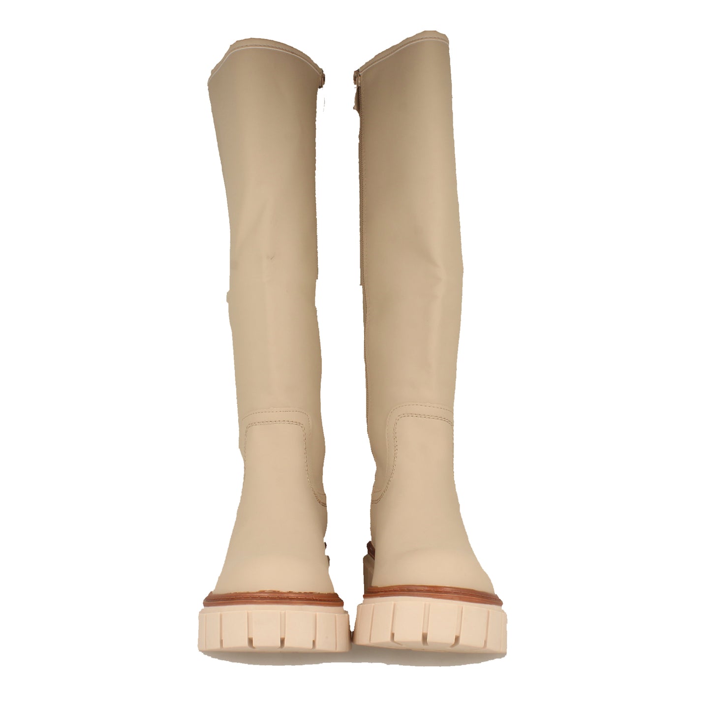 Bota de Agua para Mujer con Plataforma y Cremallera