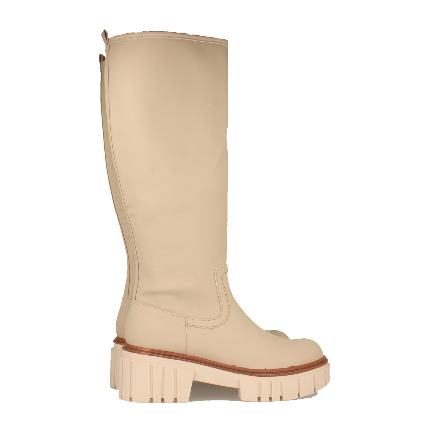 Bota de Agua para Mujer con Plataforma y Cremallera