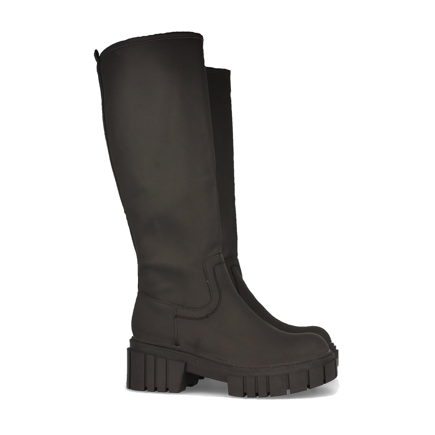 Bota de Agua para Mujer con Plataforma y Cremallera