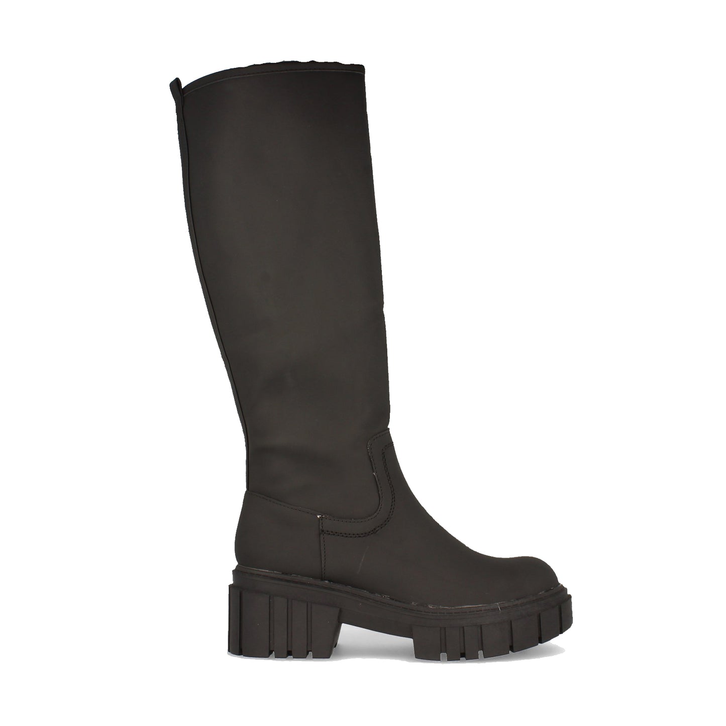 Bota de Agua para Mujer con Plataforma y Cremallera