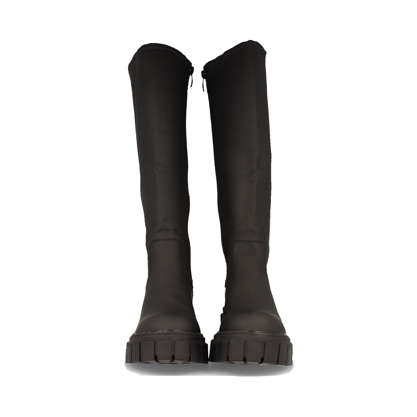 Bota de Agua para Mujer con Plataforma y Cremallera
