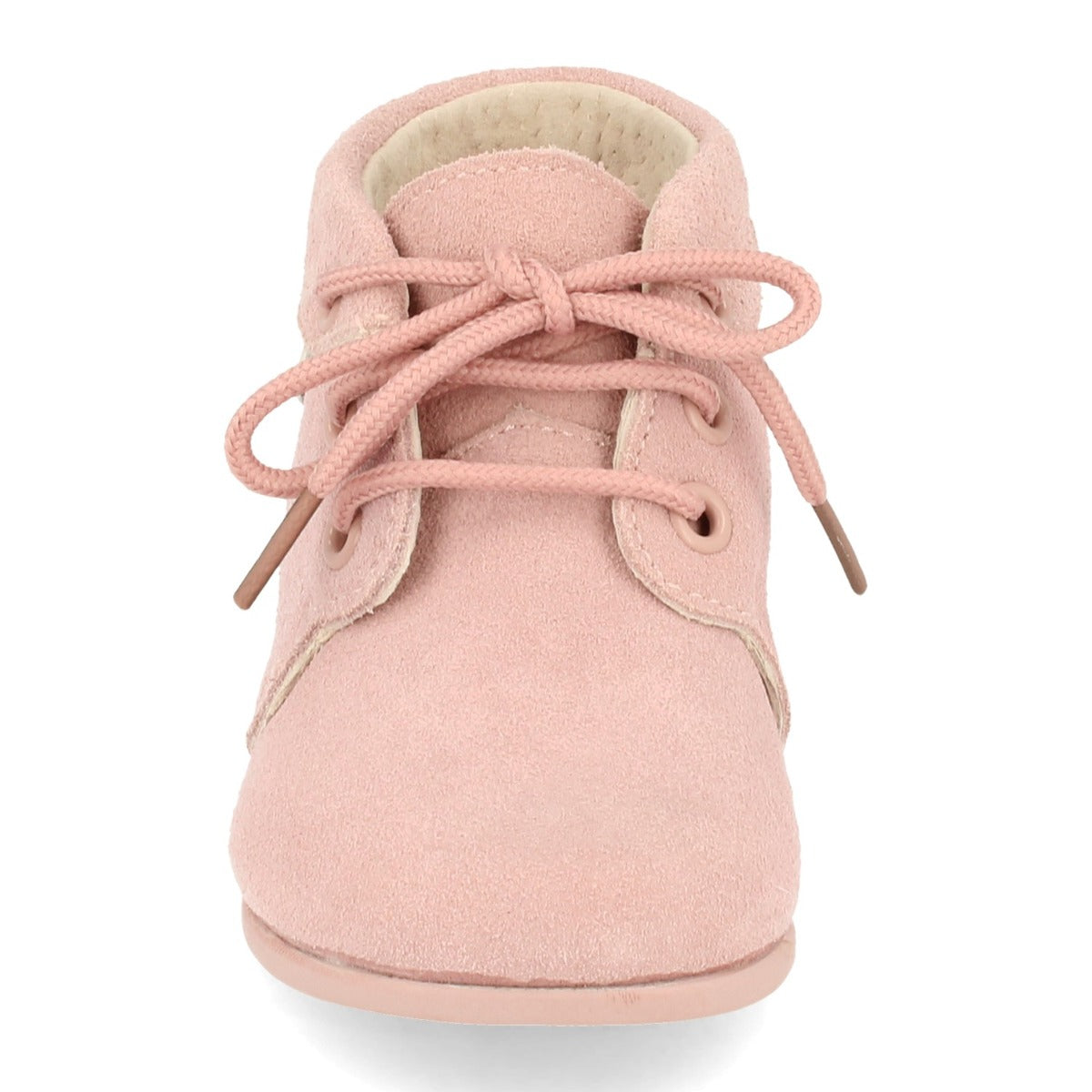 Girl's Flat Shoe with Leather and Laces