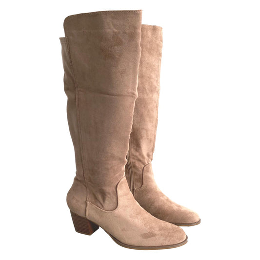 Bota de Tacón para Mujer con Punta Redonda