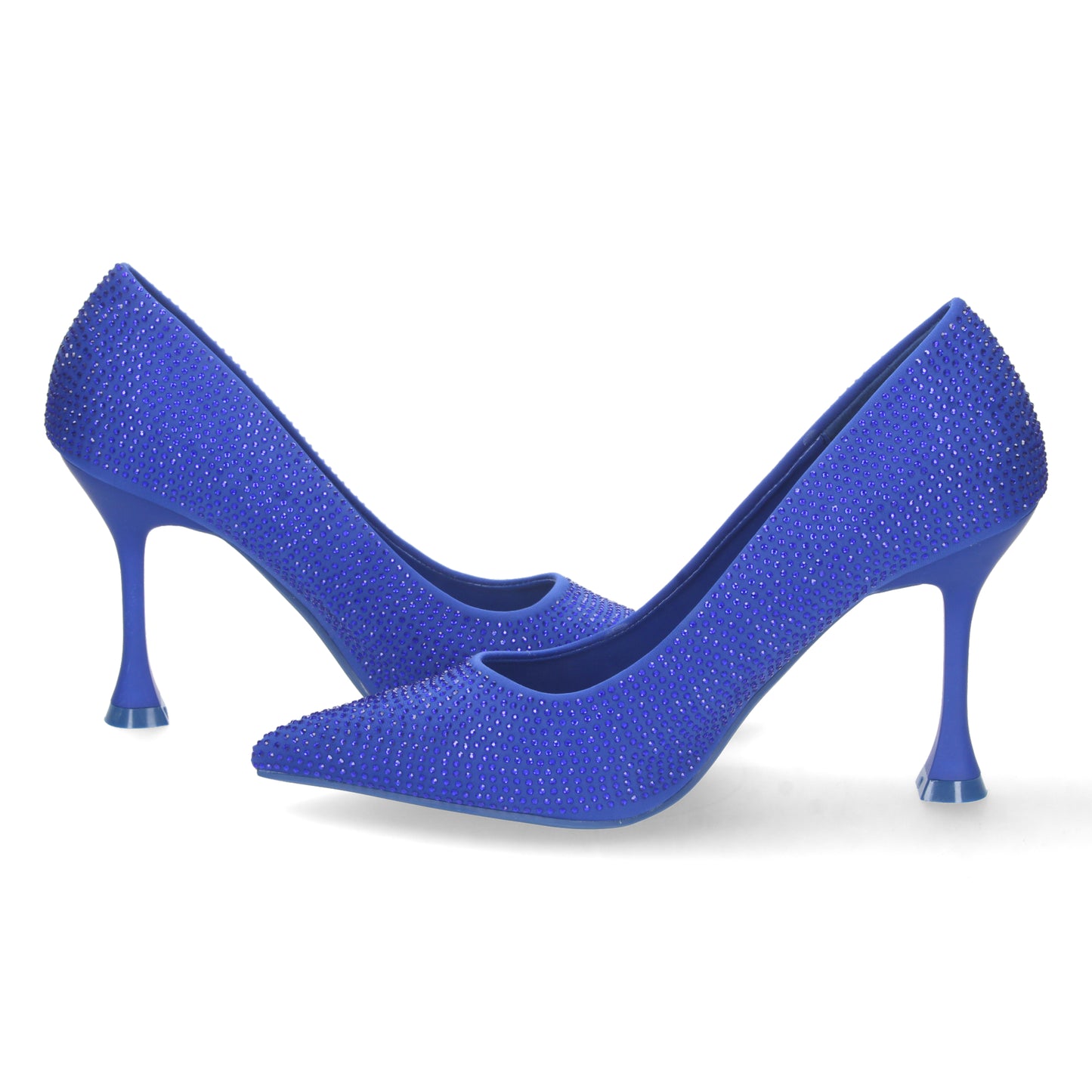 Zapatos de Tacón Fino con Strass para Mujer