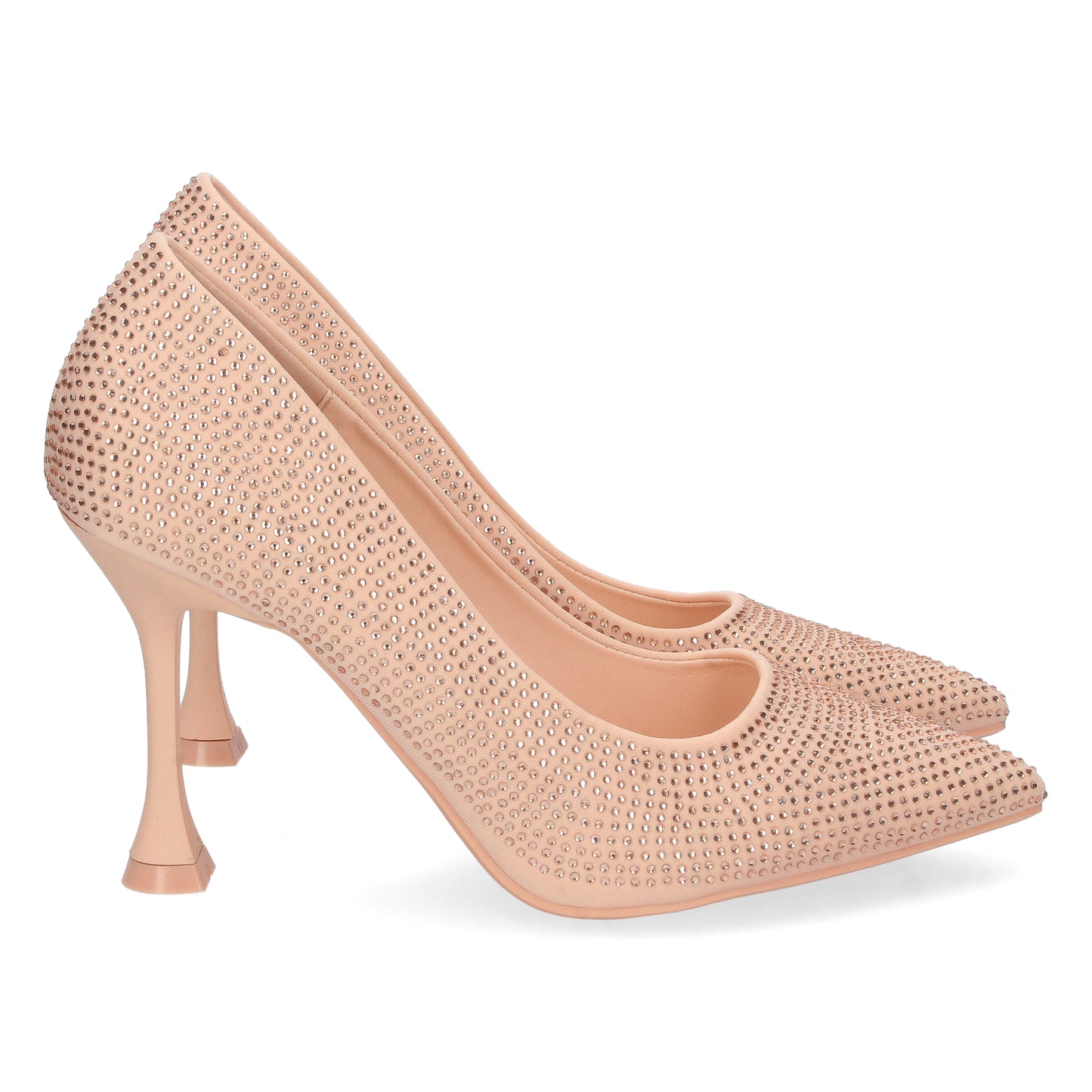 Zapatos de Tacón Fino con Strass para Mujer
