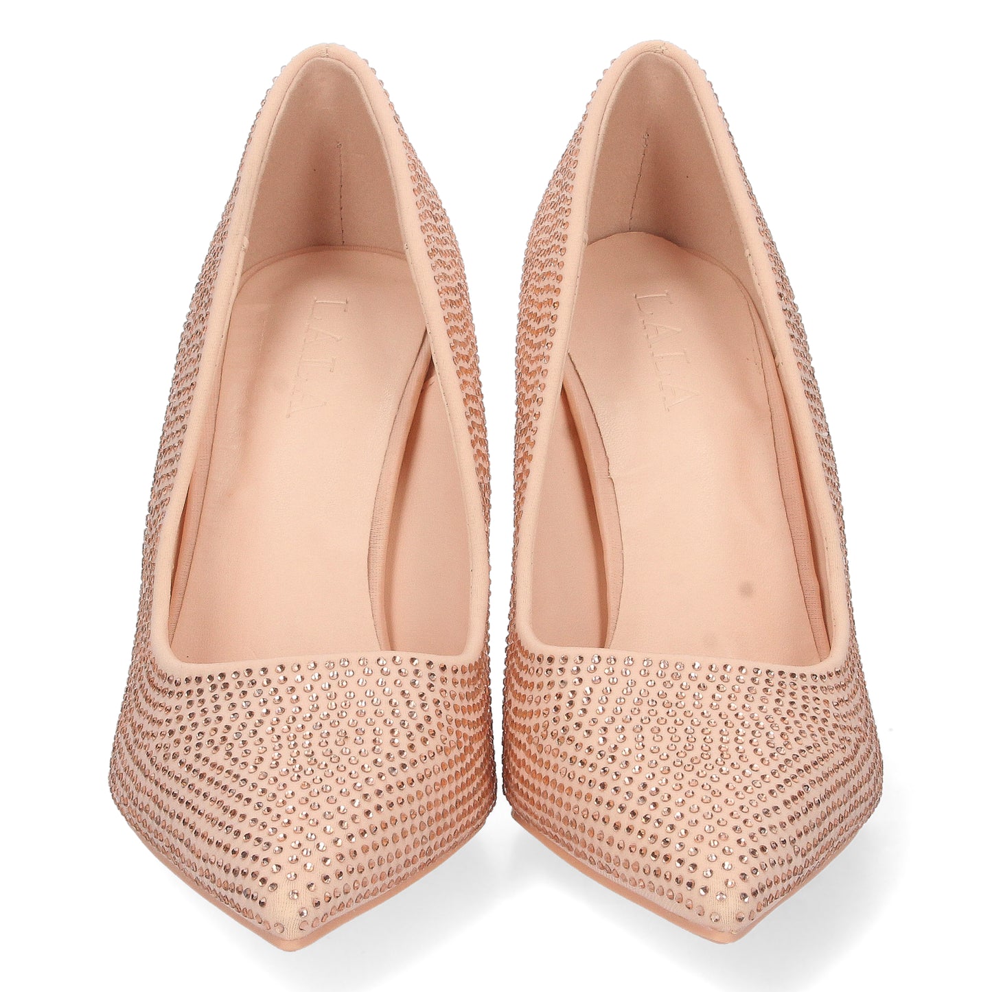 Zapatos de Tacón Fino con Strass para Mujer