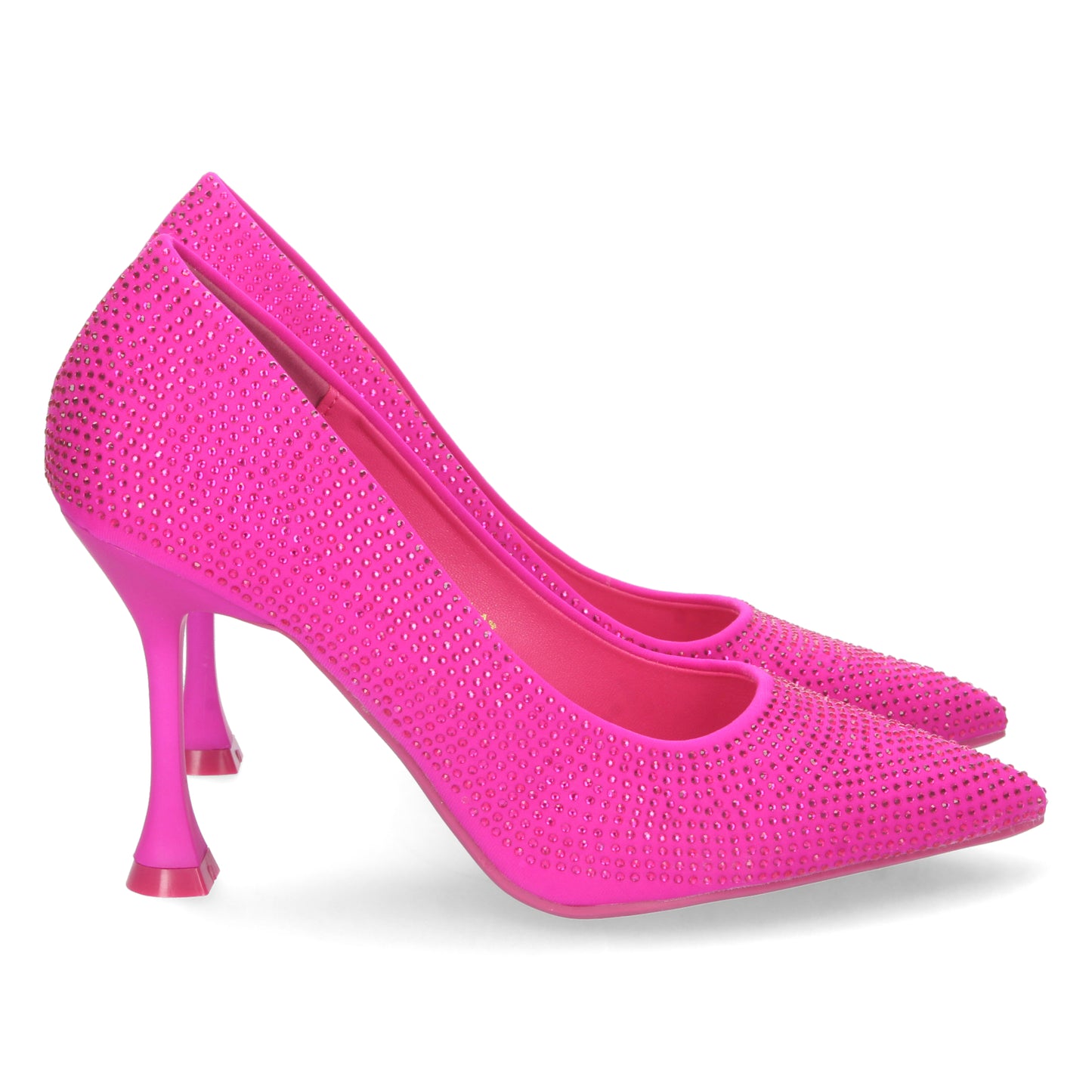 Zapatos de Tacón Fino con Strass para Mujer