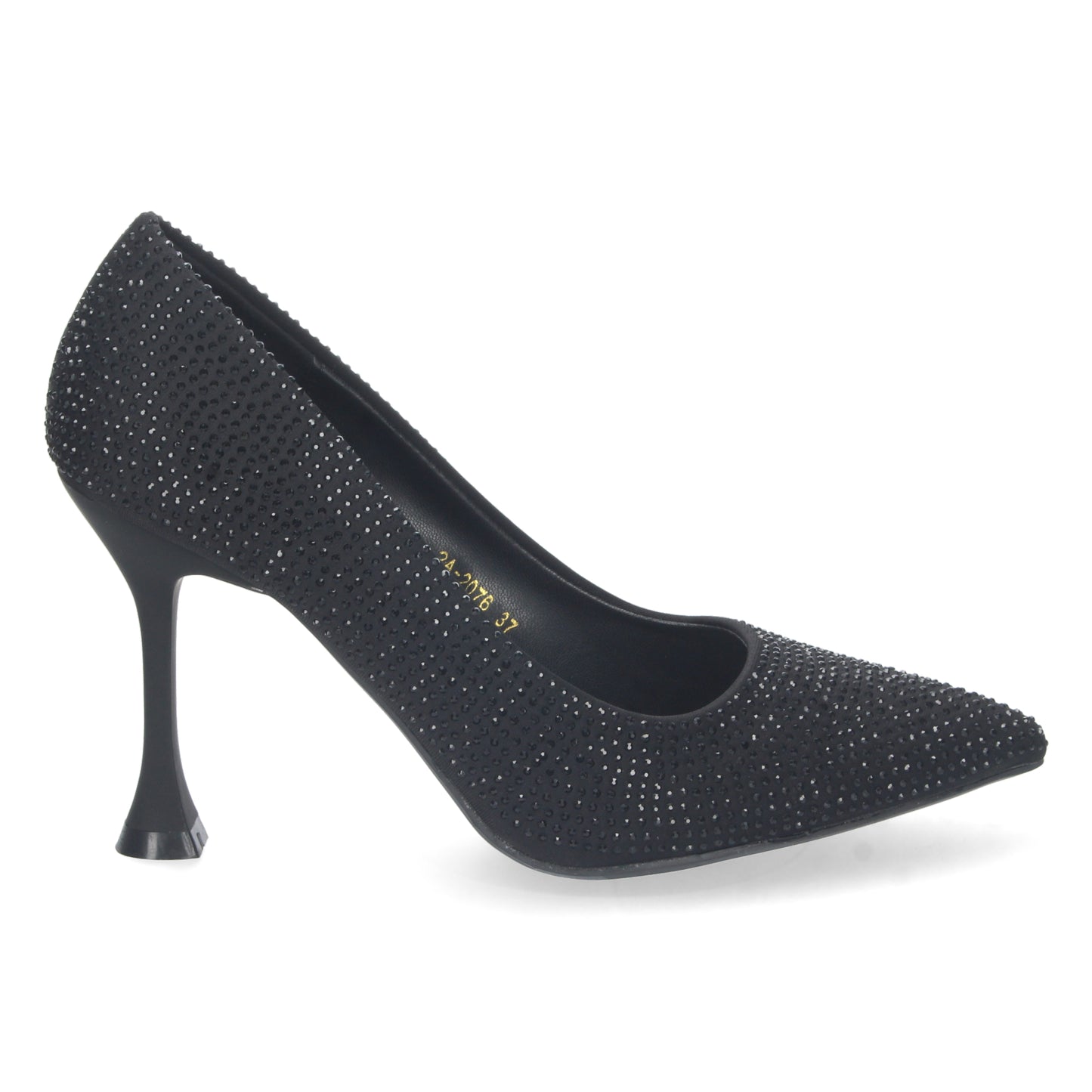Zapatos de Tacón Fino con Strass para Mujer