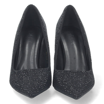 Zapatos de Tacón Fino con Strass para Mujer