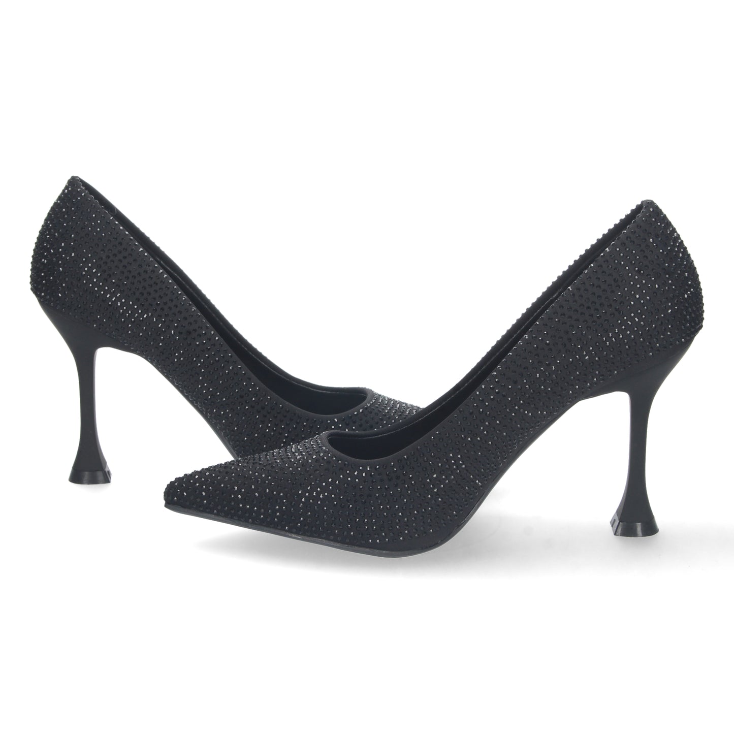 Zapatos de Tacón Fino con Strass para Mujer