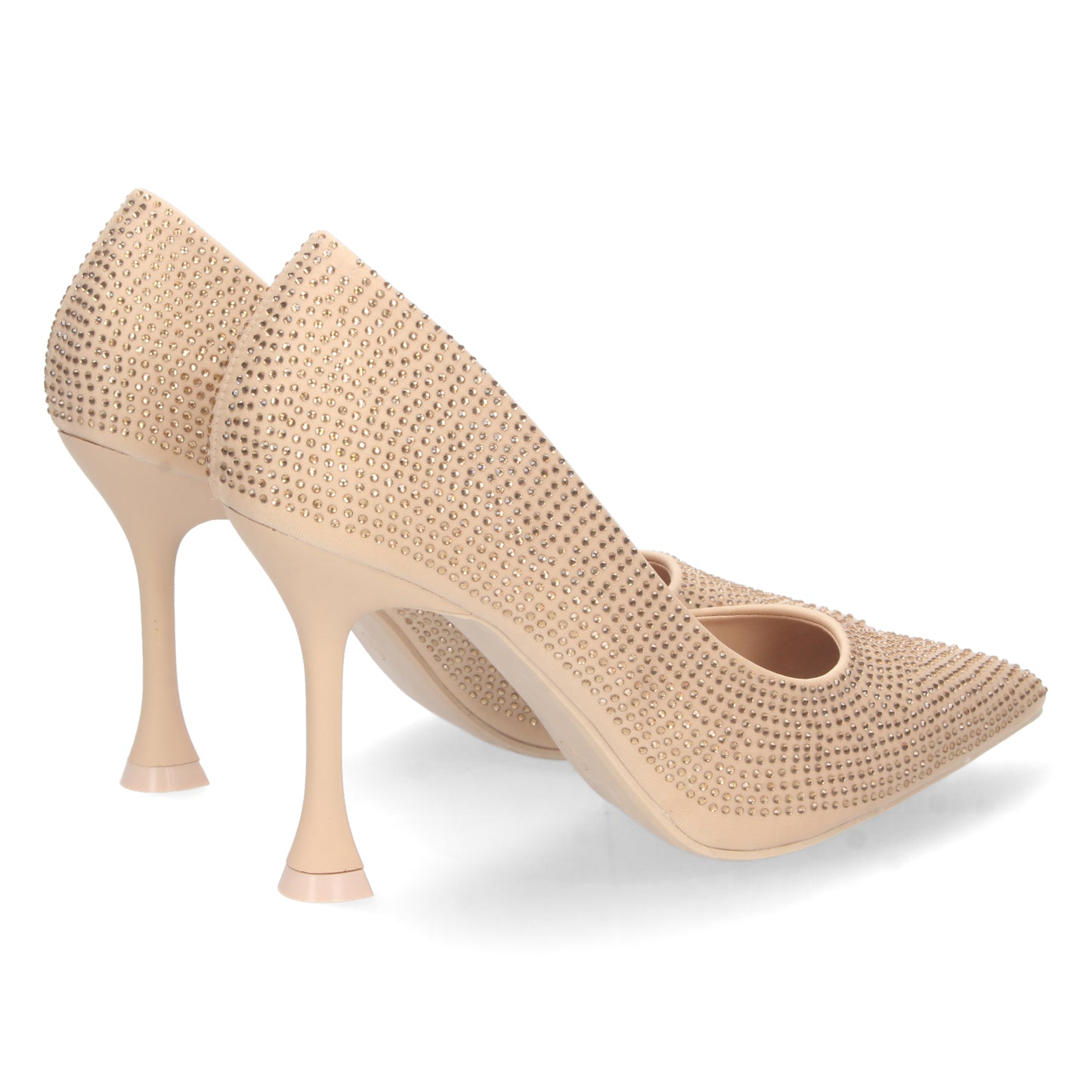 Zapatos de Tacón Fino con Strass para Mujer