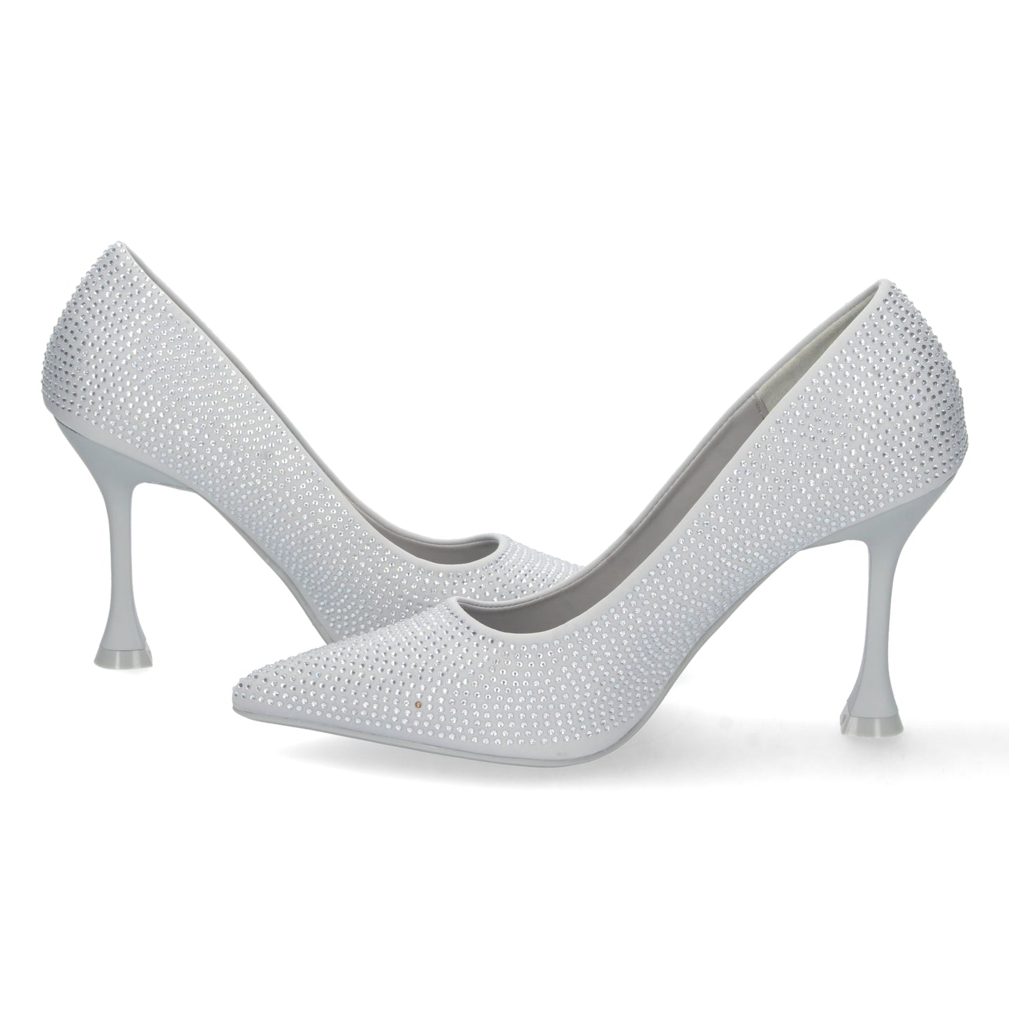 Zapatos de Tacón Fino con Strass para Mujer