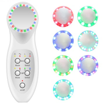 LED Light Therapy Skin Rejuvenation Instrument with Seven Settings