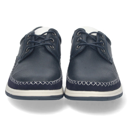Zapato Plano de Hombre Comodo con Cierre de Cordones
