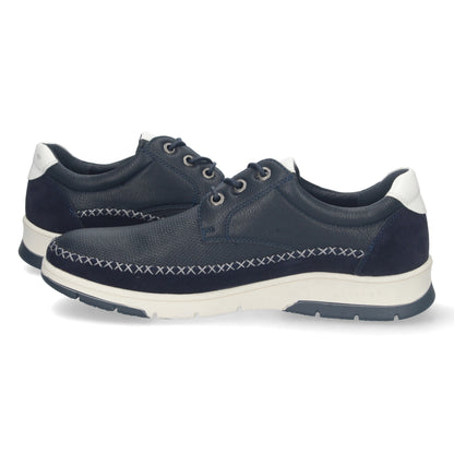 Zapato Plano de Hombre Comodo con Cierre de Cordones