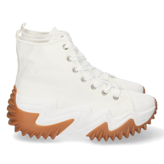 Zapatilla Abotinada de Plataforma para Mujer W38