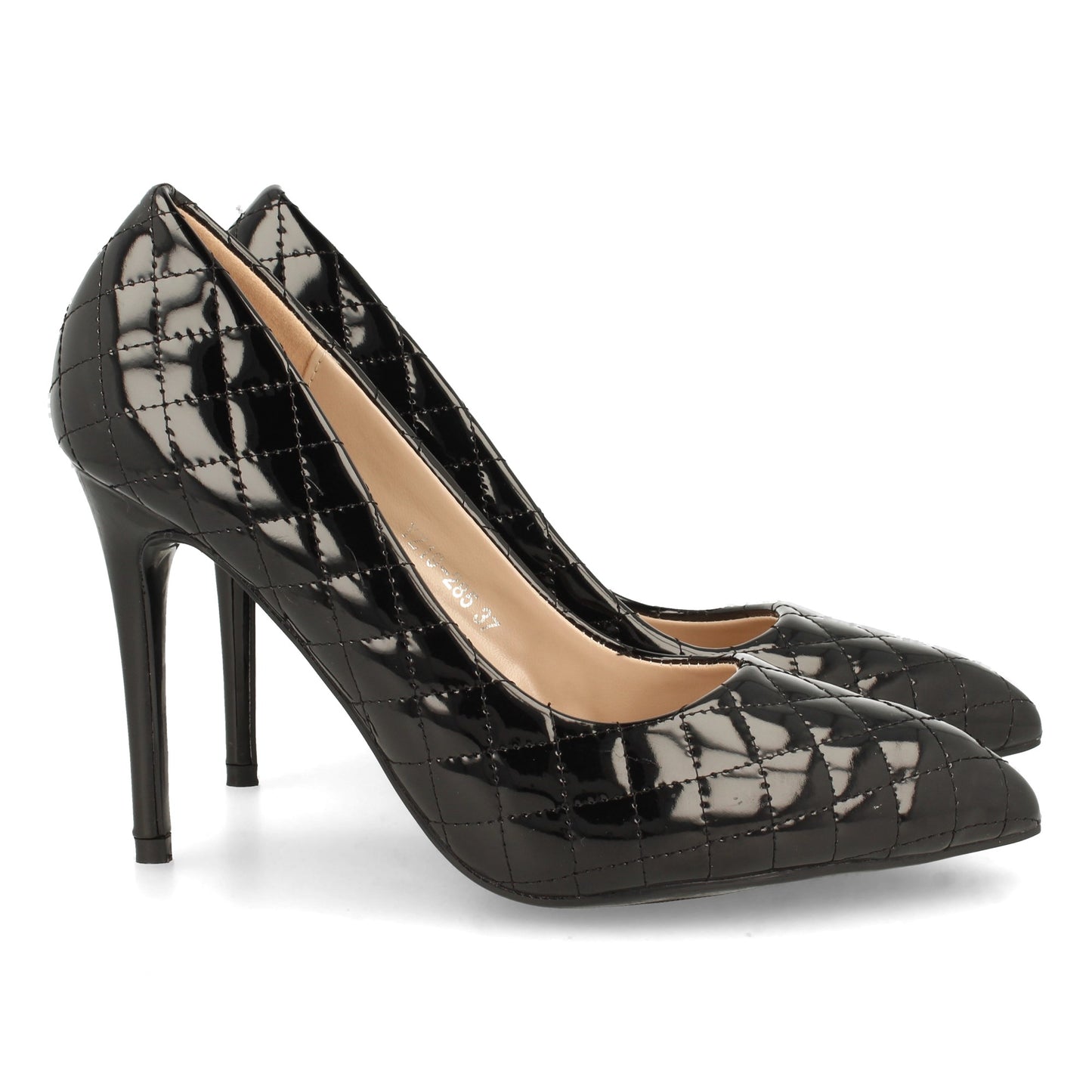 Zapatos de Tacón Stiletto para Mujer con Estampado de Cuadros