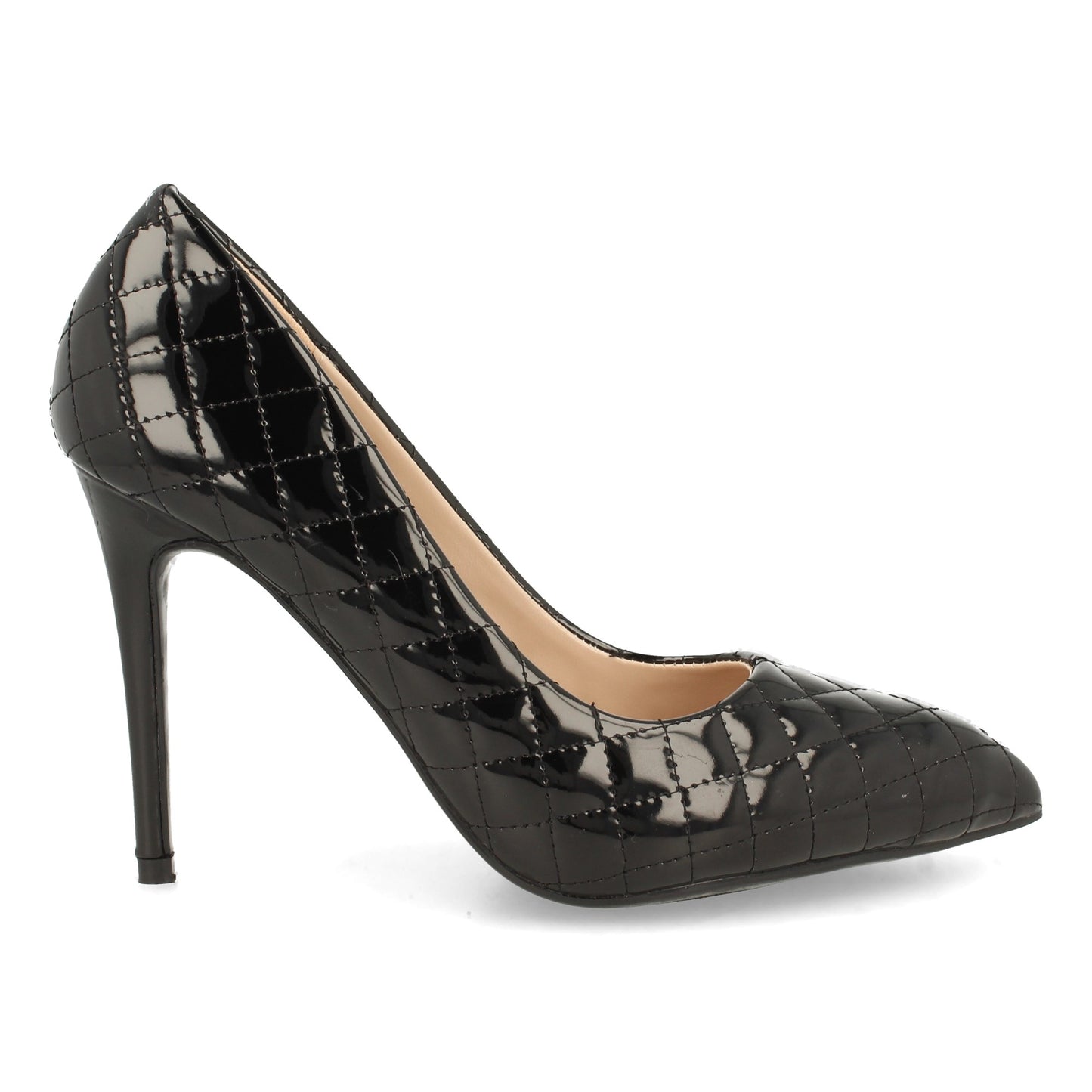 Zapatos de Tacón Stiletto para Mujer con Estampado de Cuadros
