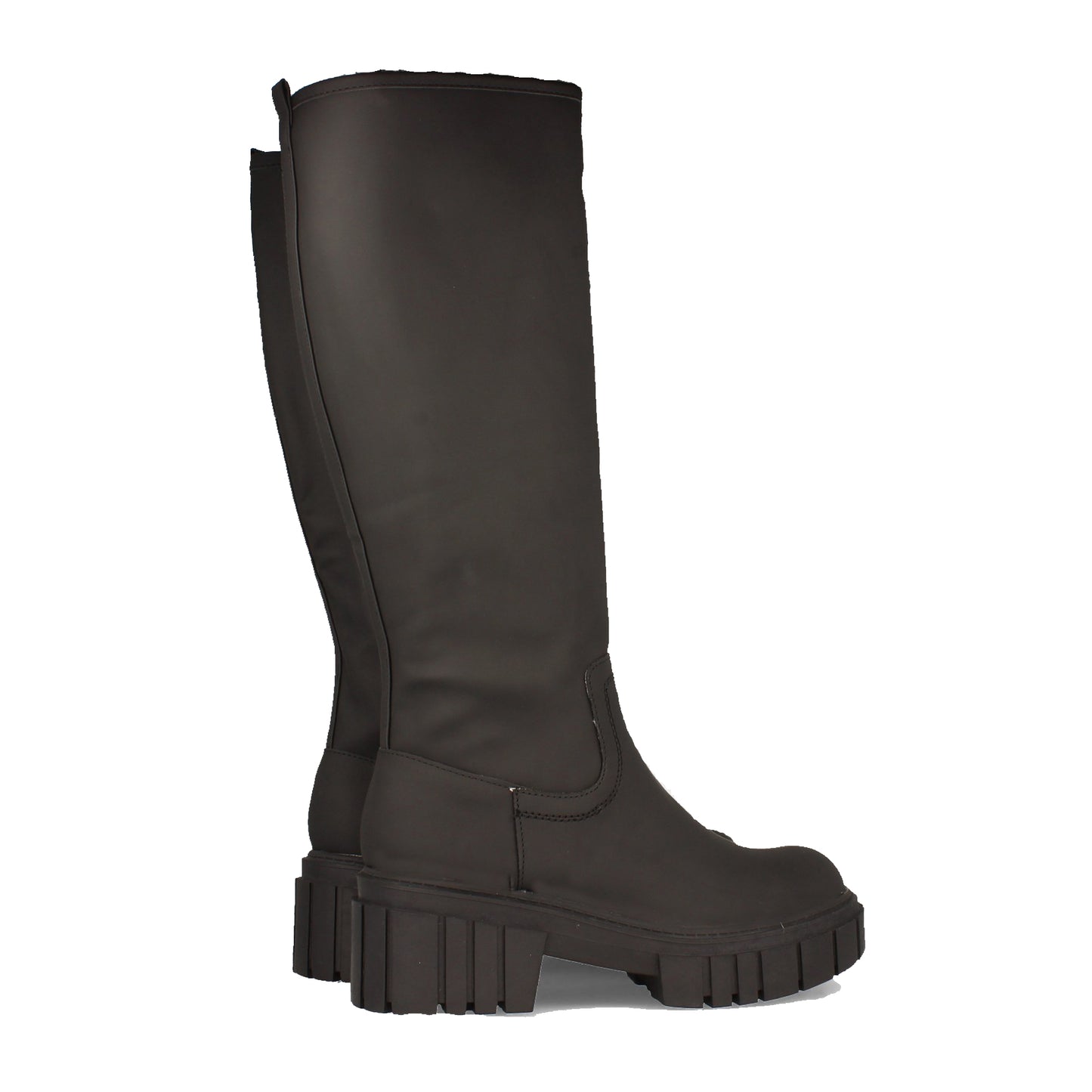 Bota de Agua para Mujer con Plataforma y Cremallera
