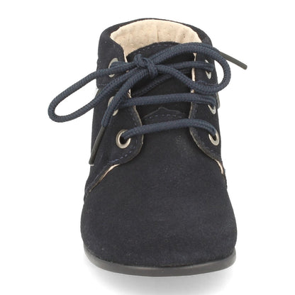Girl's Flat Shoe with Leather and Laces